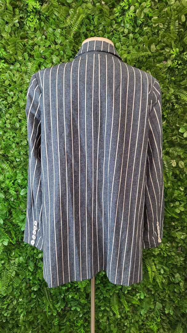 Moss Blue Pin Stripe Blazer (18)