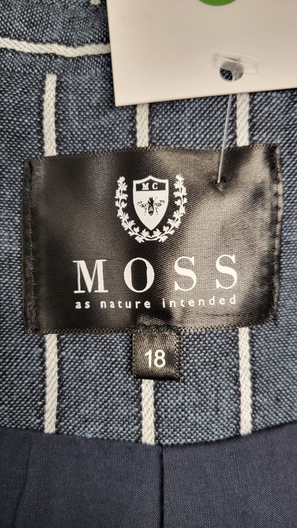 Moss Blue Pin Stripe Blazer (18)