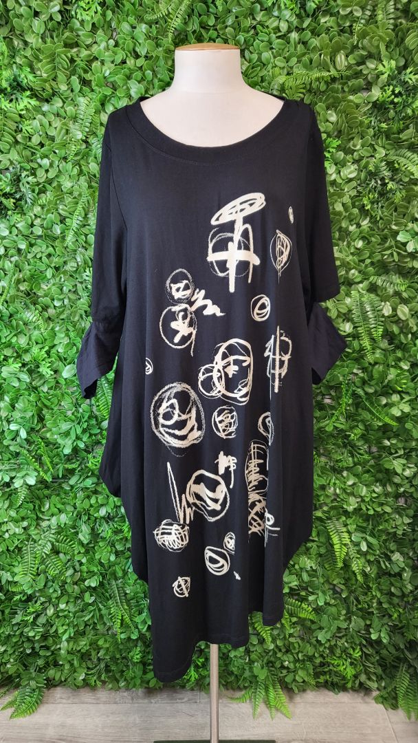Euphoria Black Tunic Layering Top (18)