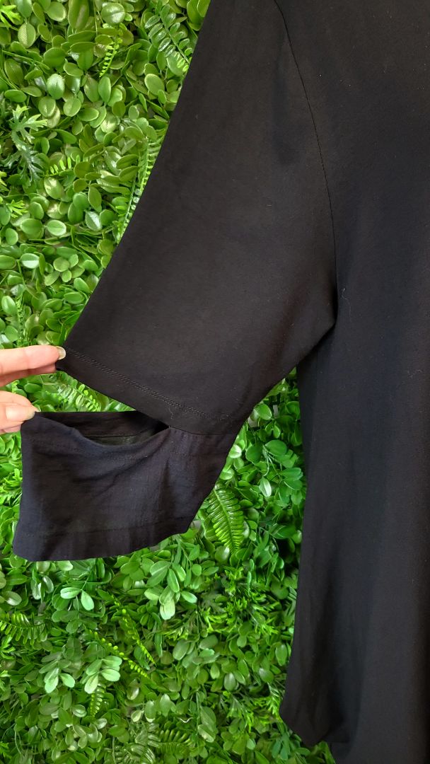 Euphoria Black Tunic Layering Top (18)