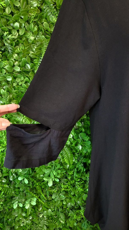 Euphoria Black Tunic Layering Top (18)