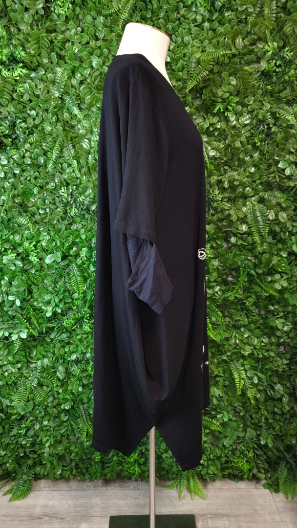 Euphoria Black Tunic Layering Top (18)