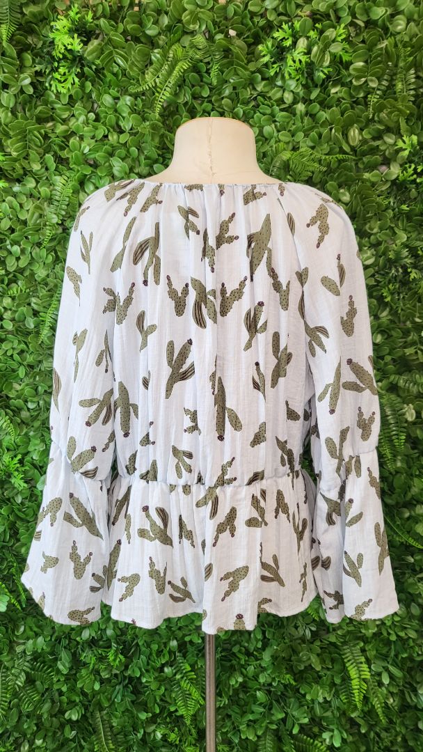 Leo + Be Pale Blue Cactus Top (14)