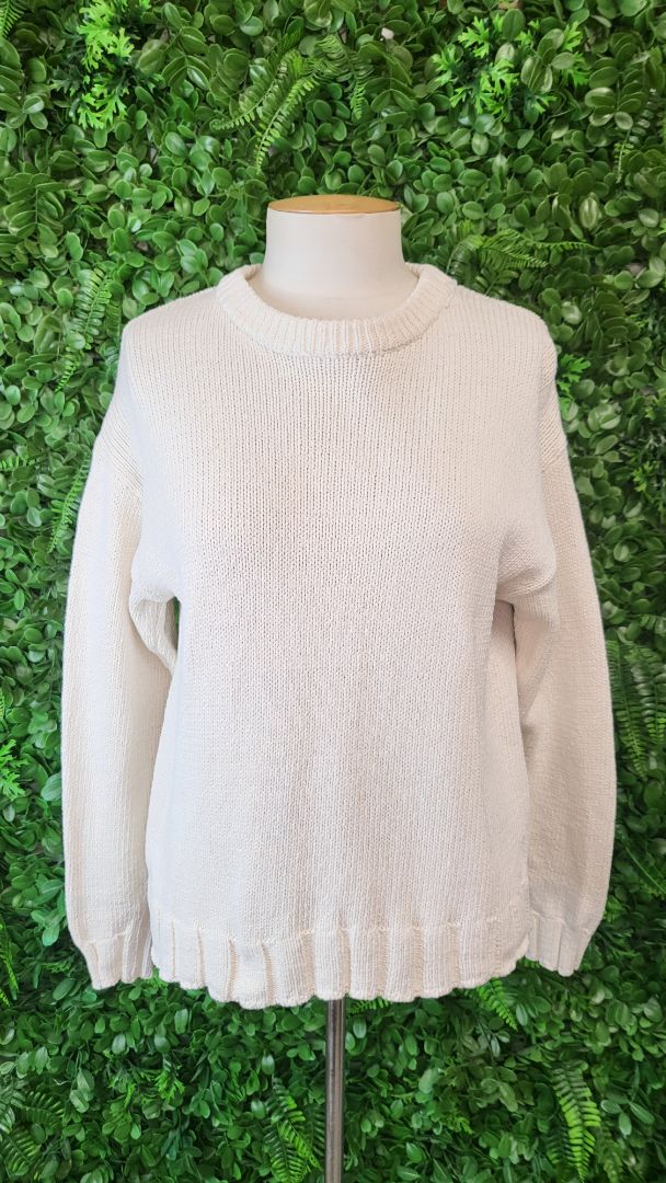 All About Eve Ecru Cotton Knit Jumper (10)