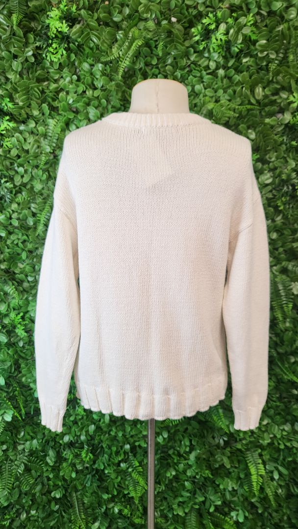 All About Eve Ecru Cotton Knit Jumper (10)