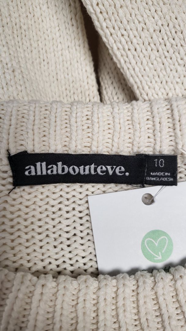 All About Eve Ecru Cotton Knit Jumper (10)