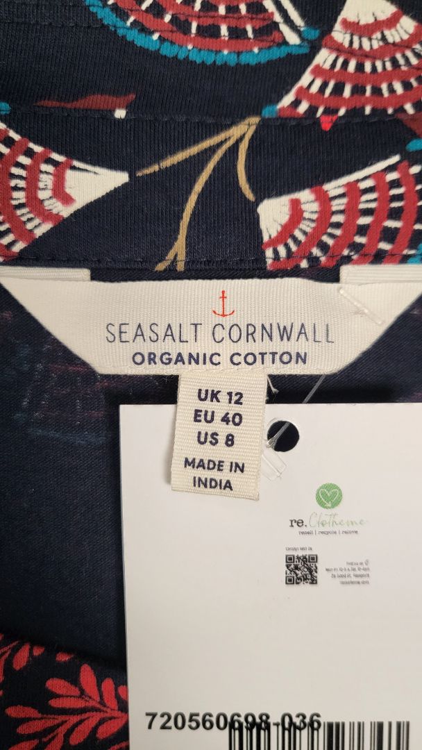 Seasalt Cornwall Floral Shift Dress (12)