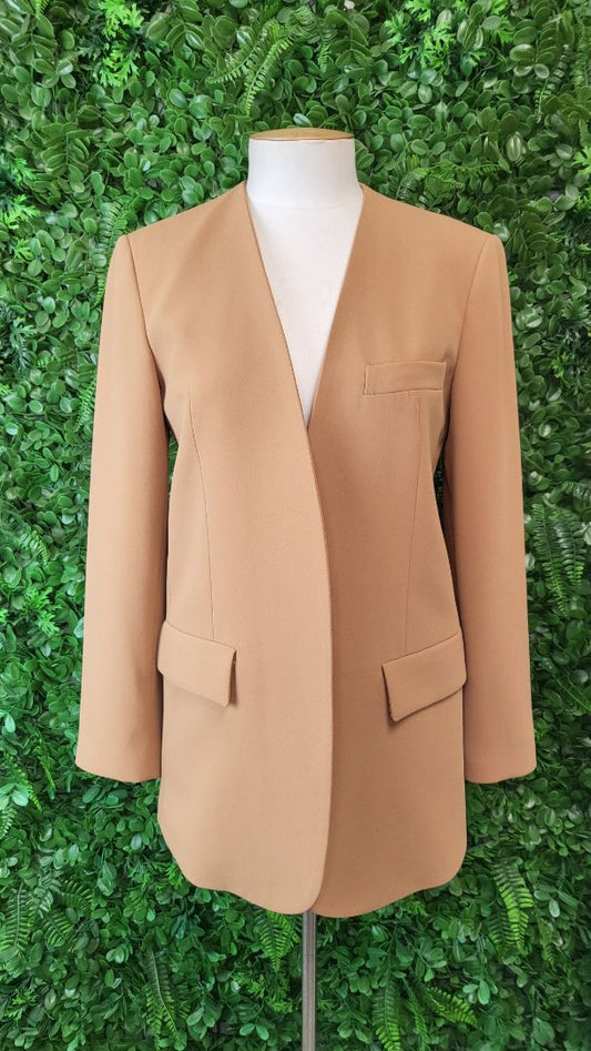 Zara Tan Open Blazer (8-10)