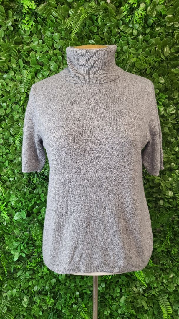 Sportscraft Grey Roll Neck Knit (14)