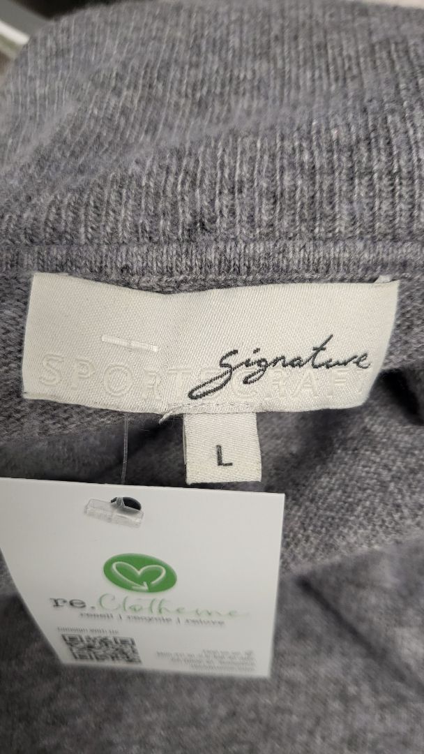 Sportscraft Grey Roll Neck Knit (14)
