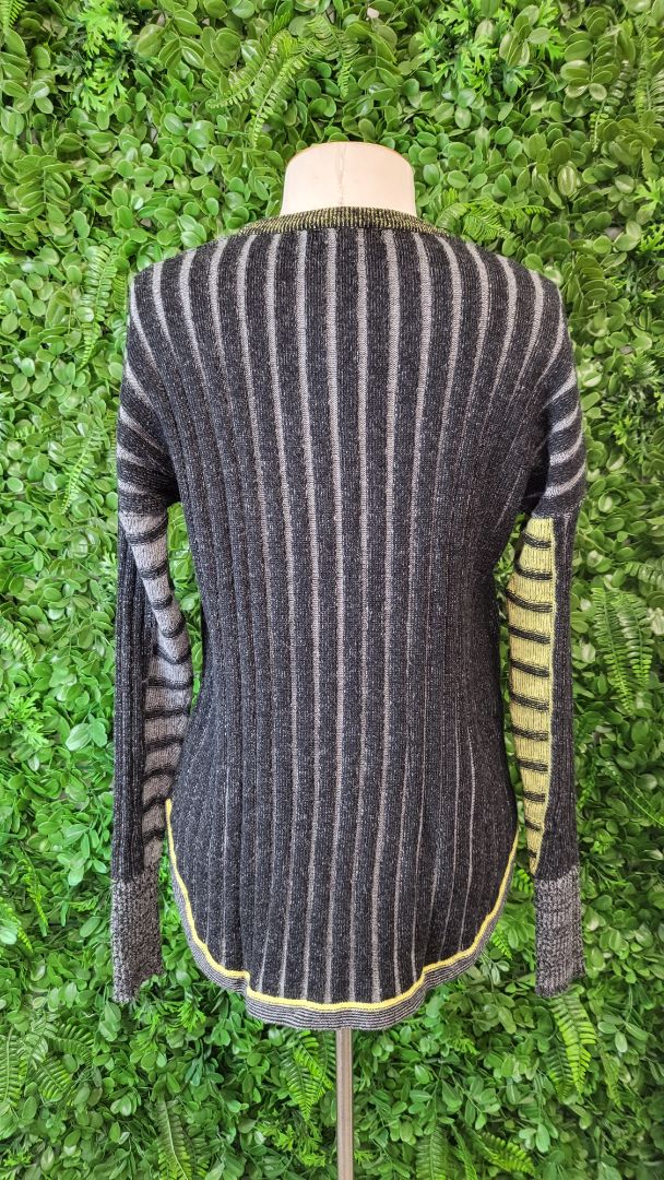 Zaket & Plover Charcoal Cashmere/Cotton Knit (10)