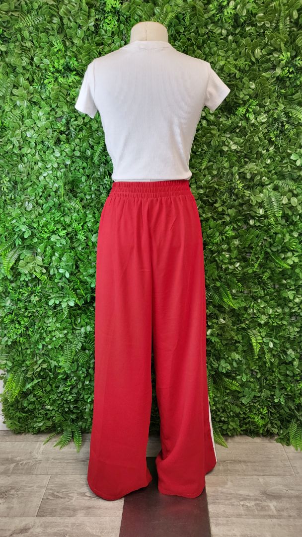 City Chic Red Wide Leg Pant (16)