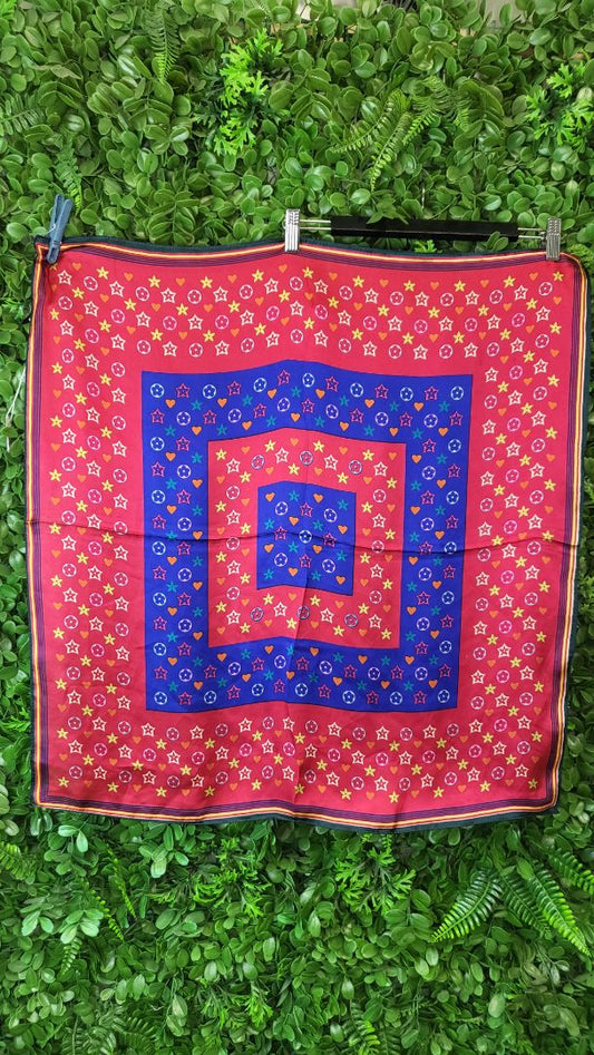 Unknown Multi Square Scarf (70x70cm)