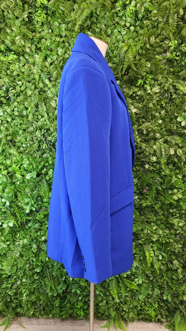 City Chic Cobalt Blue Alena Blazer (16)