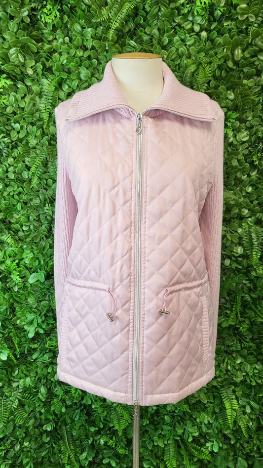 Garbiella Pink Quilted Jacket (12)