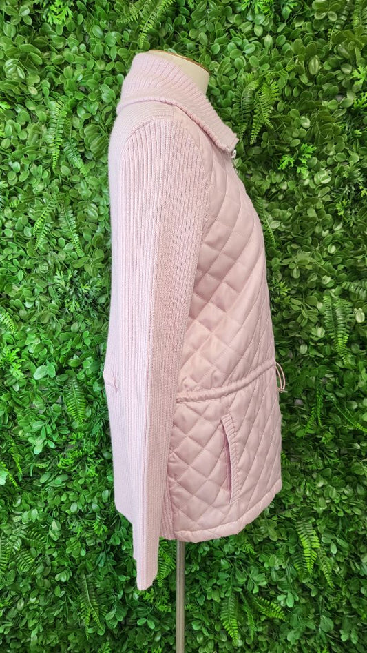 Garbiella Pink Quilted Jacket (12)