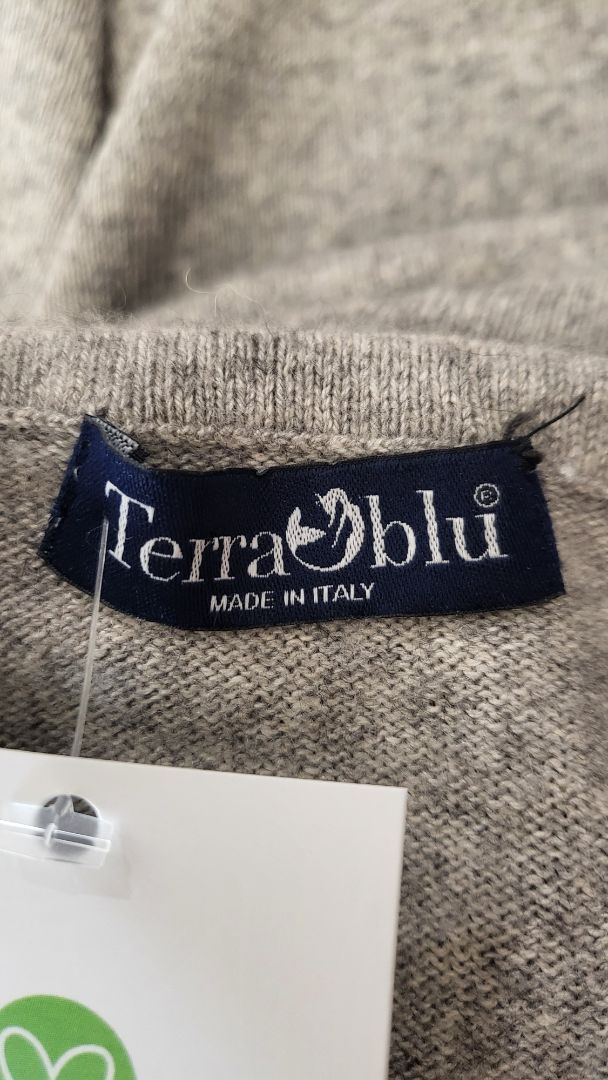 Terra Blu Grey Cowl Neck Knit (10)
