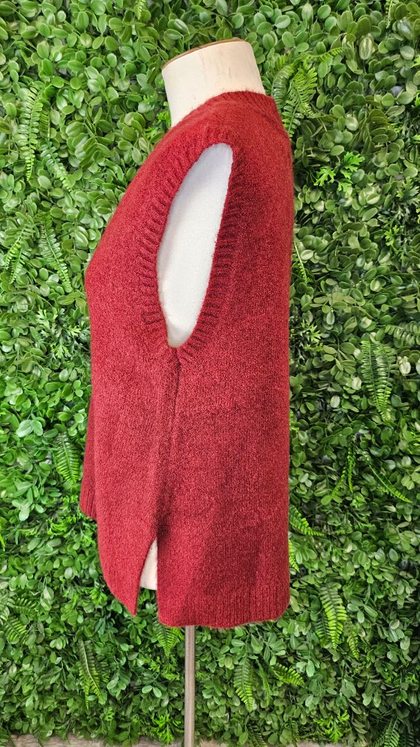 Foil Paprika Knit Vest (10-12)