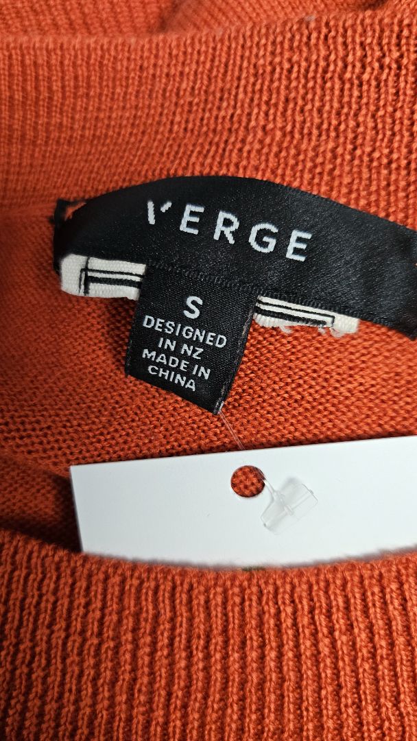 Verge Orange Merino Knit 10-12)