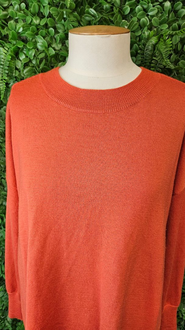Verge Orange Merino Knit 10-12)