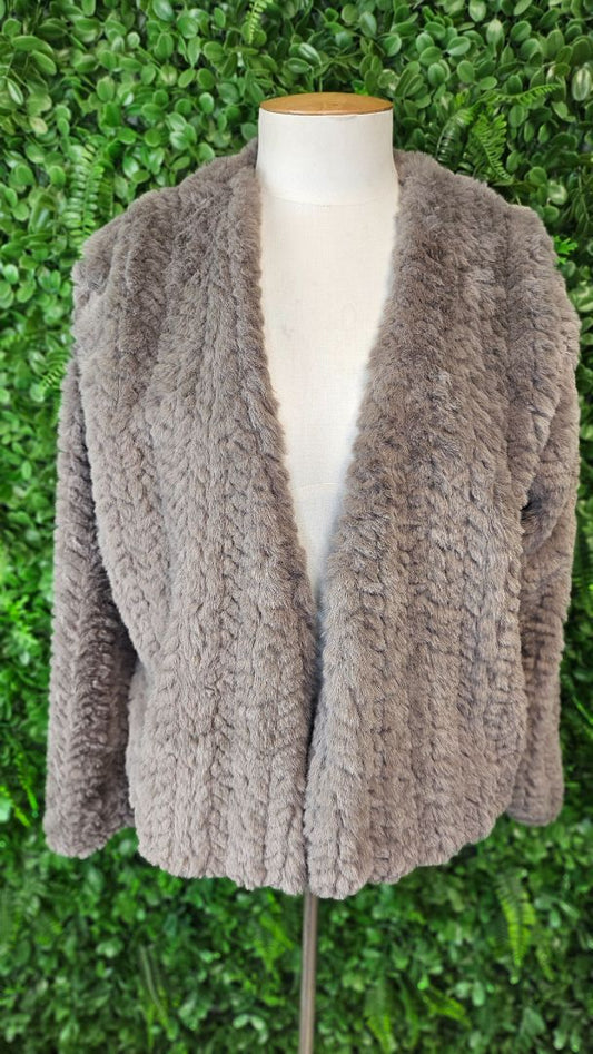 Humidity Donkey Brown Faux Fur Jacket (14)