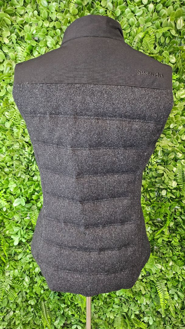 Swanndri Charcoal Wool Vest (10)