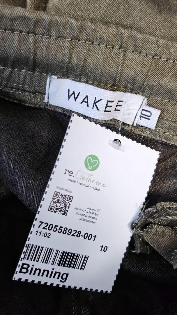 Wakee Khaki Cargo Jeans (10)