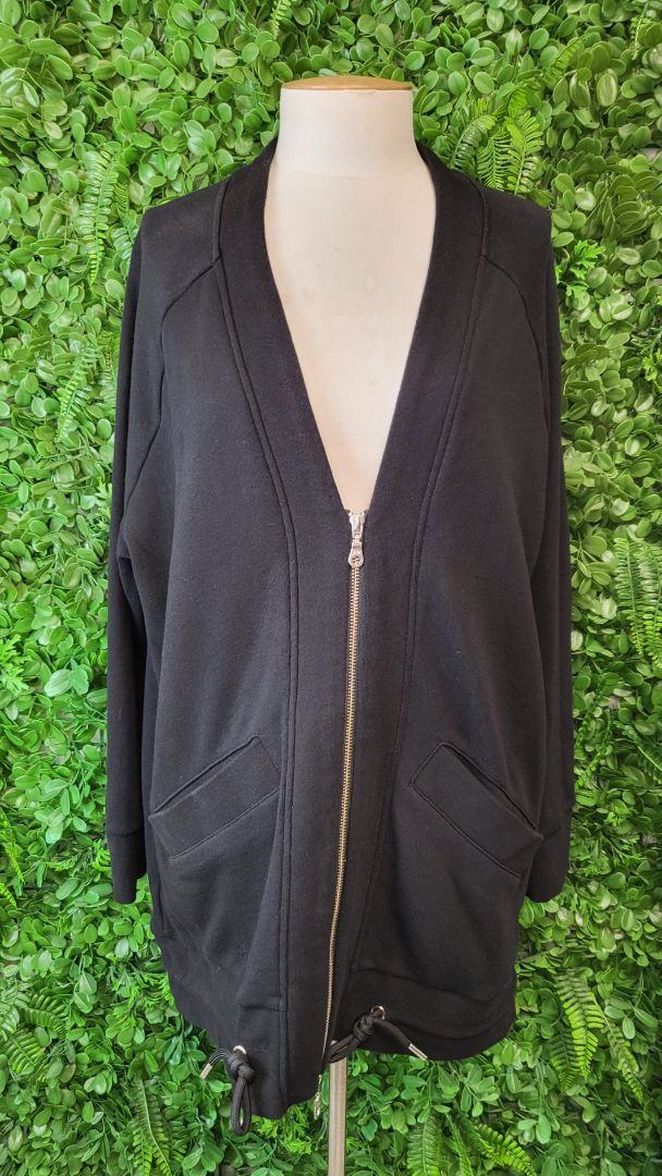 Country Road Black Zipped Sweat (12)