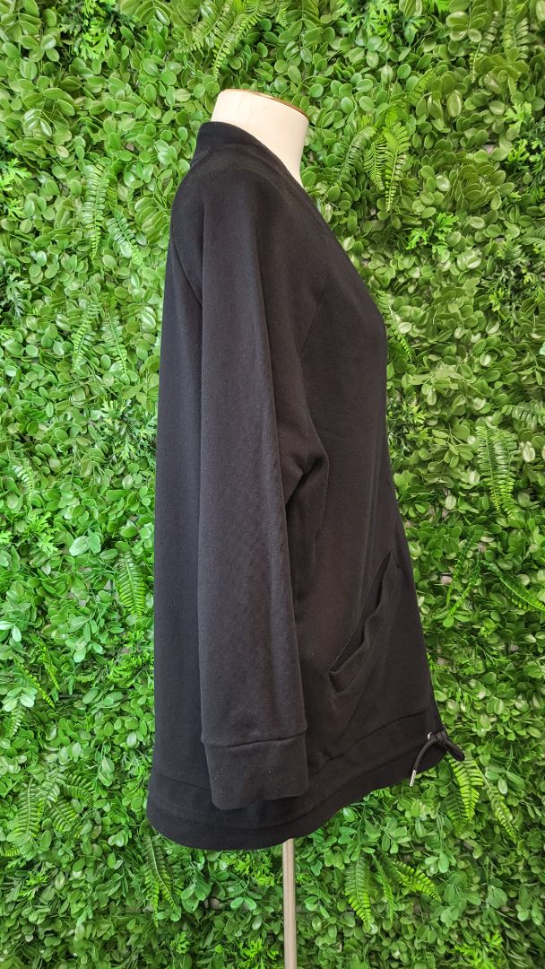 Country Road Black Zipped Sweat (12)