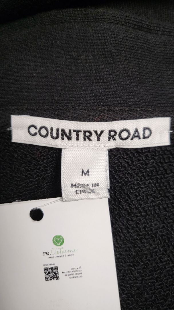 Country Road Black Zipped Sweat (12)