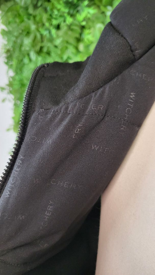 Witchery Black Padded Vest (8)