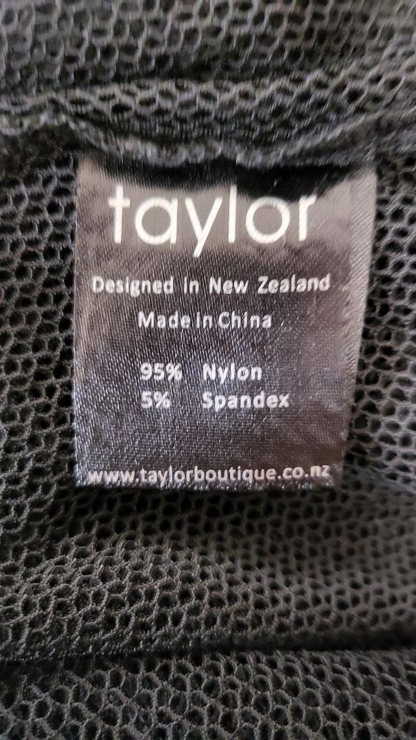 Taylor Black Mesh Layering Top (12)
