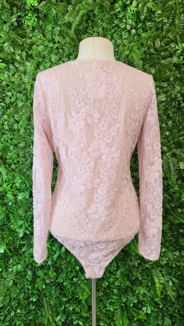 Zimmerman Pink Lace Bodysuit (12-14)