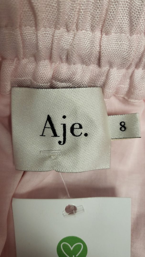 Aje Pink Logo Pant (8)