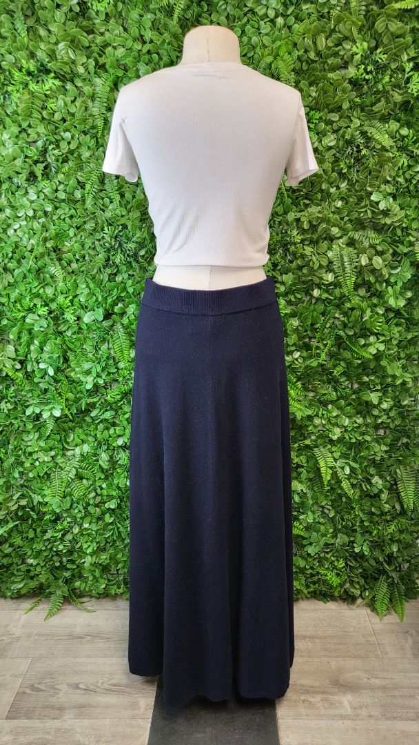 Seed Navy Knit Skirt (12)
