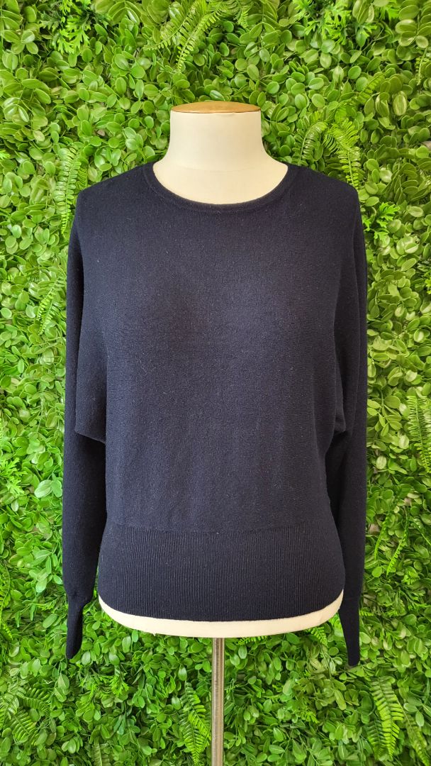 Seed Navy Batwing Knit (10)