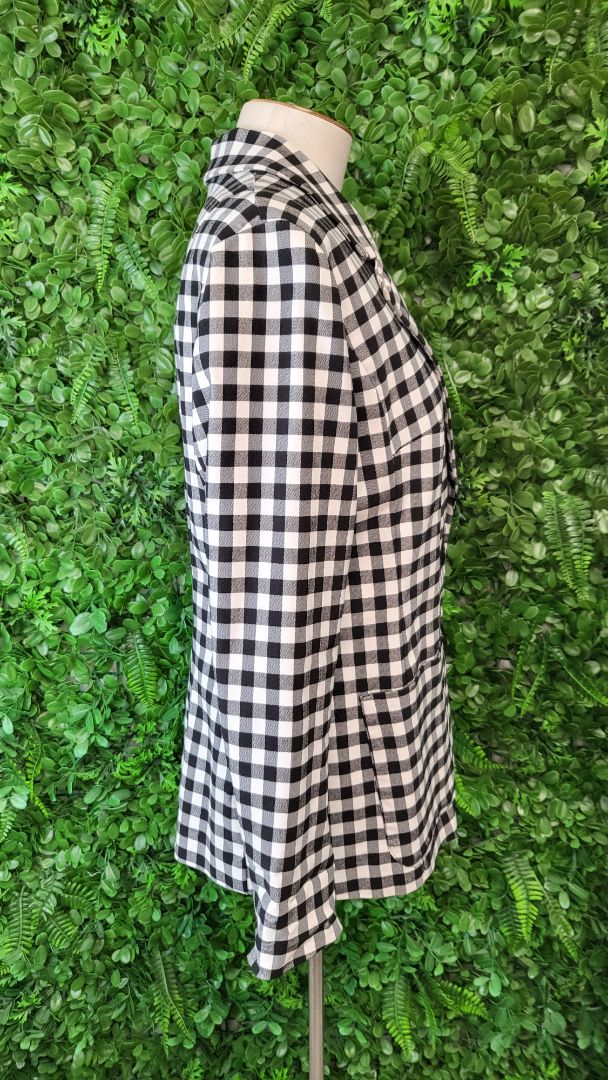 Annah Stretton B/W Check Blazer (12)
