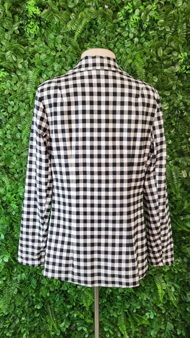 Annah Stretton B/W Check Blazer (12)