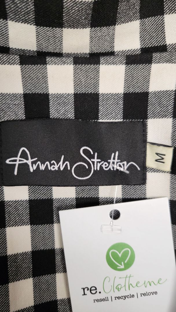 Annah Stretton B/W Check Blazer (12)