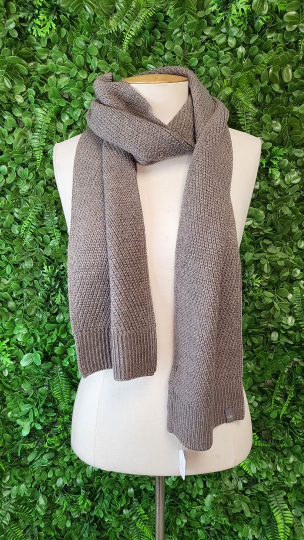 Icebreaker Donkey Brown/Grey Merino Scarf
