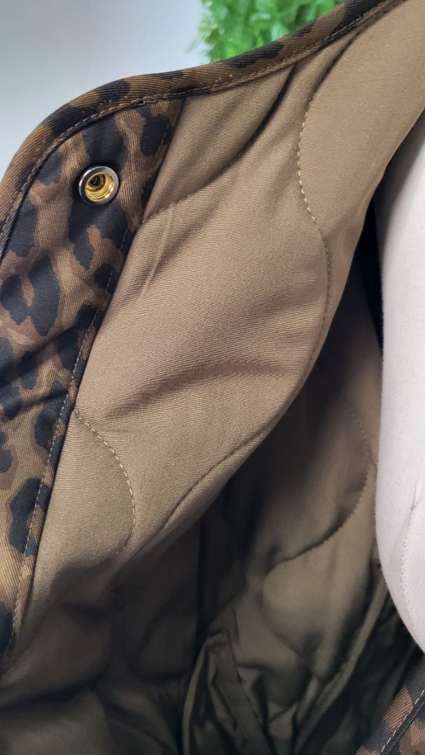 Stories Be Told Animal Print Apex Jacket (12-14)