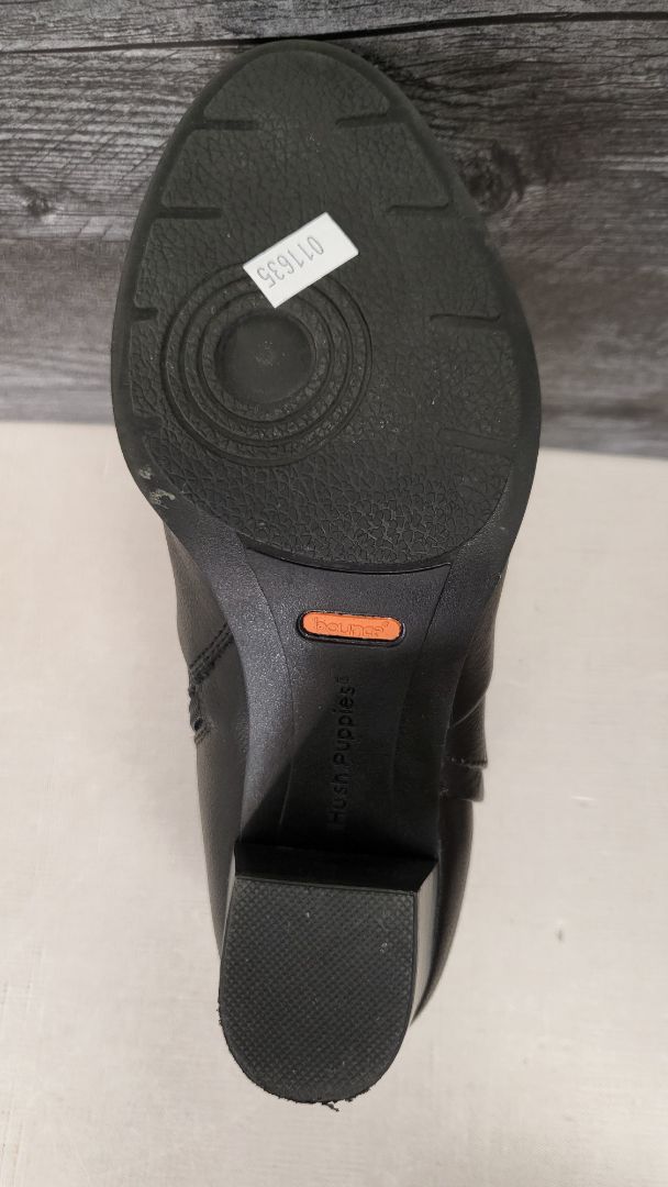 Hush Puppies Black Saturn Ankle Boot (6.5)