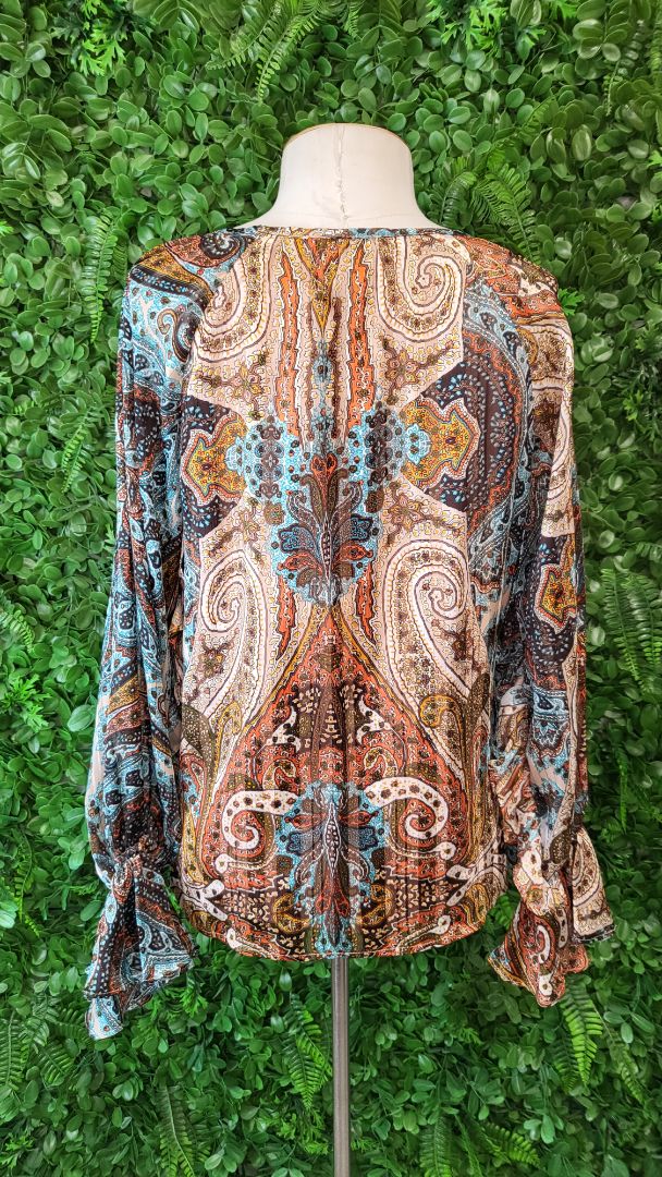 Augustine Multi Ruffle Frill Top (XS)