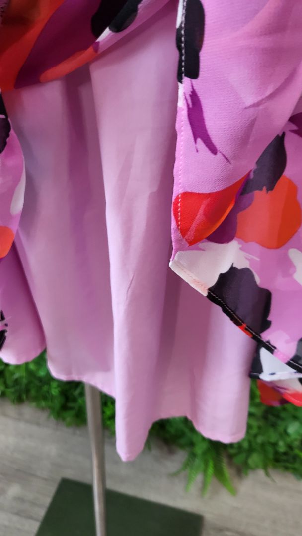 Augustine Pink Shirred Dress (8)