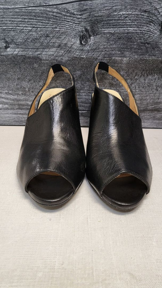 Ziera Black Slingback Heel (38)
