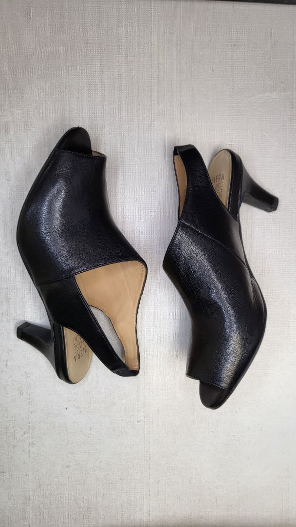 Ziera Black Slingback Heel (38)