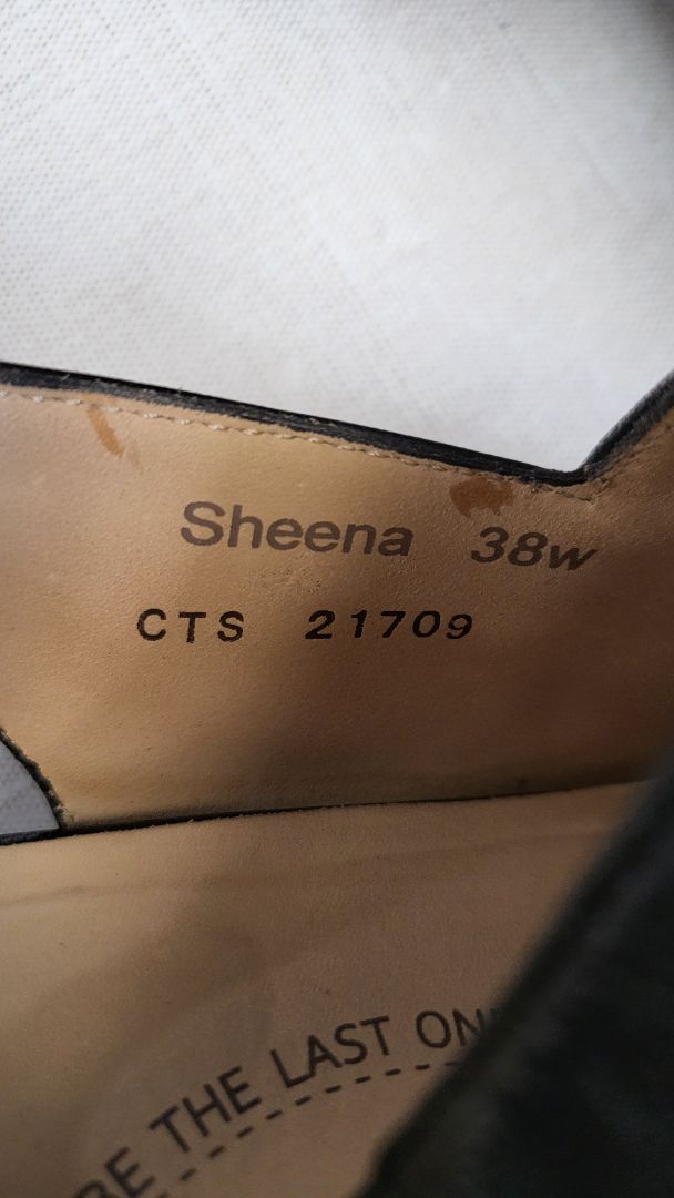 Ziera Black Slingback Heel (38)