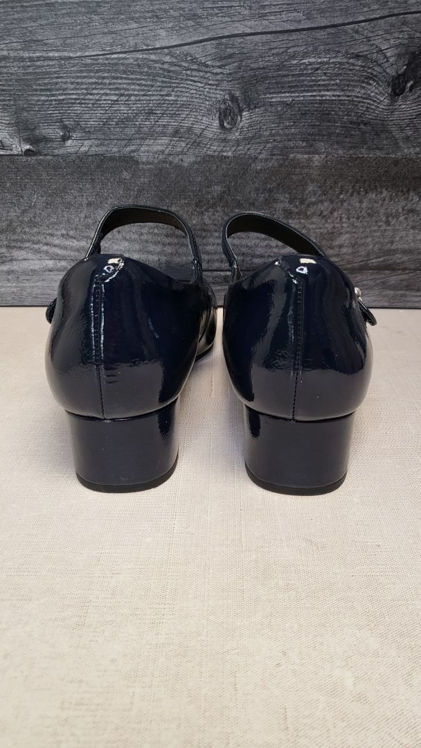 Ziera Navy Kitty Mary-Jane Heels (41)