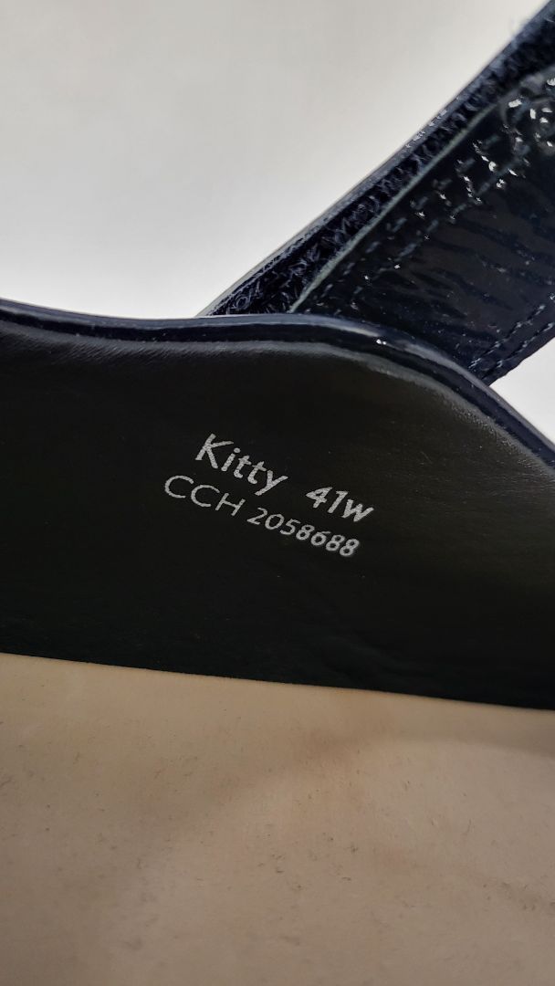 Ziera Navy Kitty Mary-Jane Heels (41)