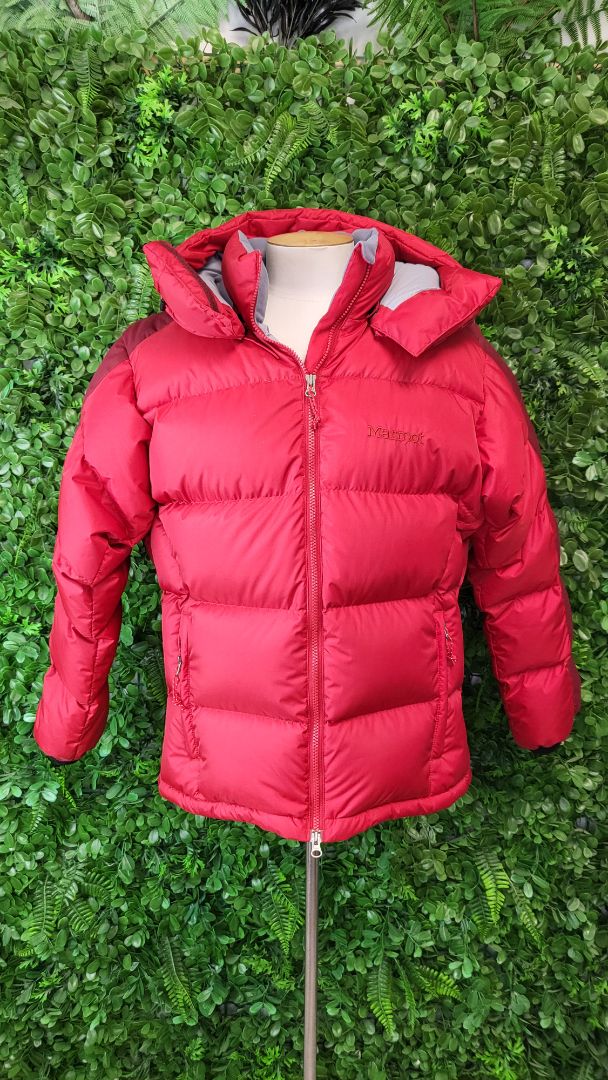 Marmot Red Goosedown Puffer Jacket (14)